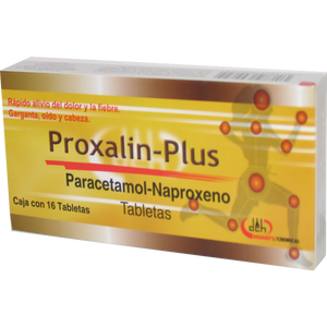 NAPROXENO/PARACETAMOL PROXALIN PLUS TABS C/16