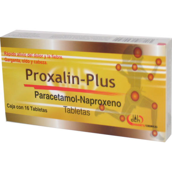 NAPROXENO/PARACETAMOL PROXALIN PLUS TABS C/16