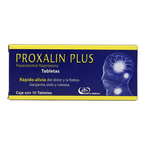 NAPROXENO/PARACETAMOL PROXALIN PLUS TABS C/10