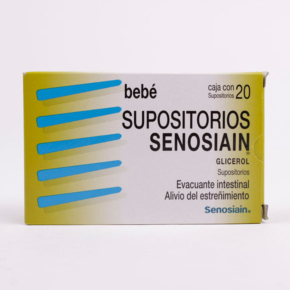 SUPOSITORIOS SENOSIAIN BEBÉ C/20