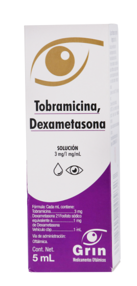 TOBRAMICINA/DEXAMETASONA OFT GRIN