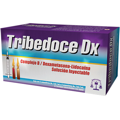 TRIBEDOCE DX COMPLEJO B/DEXAMETASONA INY